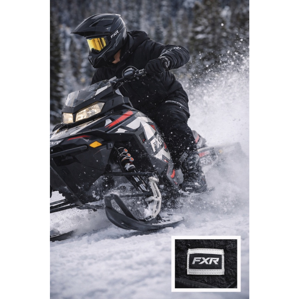 FXR X Cross Snowmobile Boots M 8 W 10 Winter Waterproof Insulated Trail Camo
